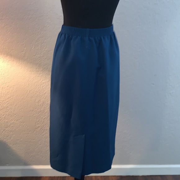 Alfred Dunner skirt blue size 20W - Picture 4 of 7